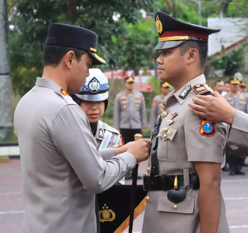 Rotasi Jabatan Dua Kepala Satuan Kepolisian Resor Malang