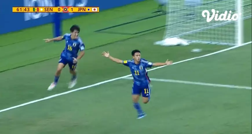 Piala Dunia U-17: Gol Ganda Takaoka Loloskan Jepang ke Babak 16 Besar