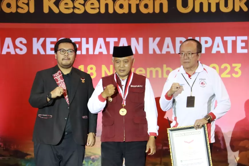 Peringatan HKN 59 Tahun Kabupaten Malang Pecahkan Rekor MURI