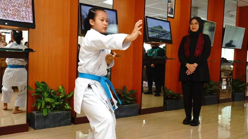 Siswi Banyuwangi Wakili Indonesia Pada Kejuaraan Karate Internasional di Portugal