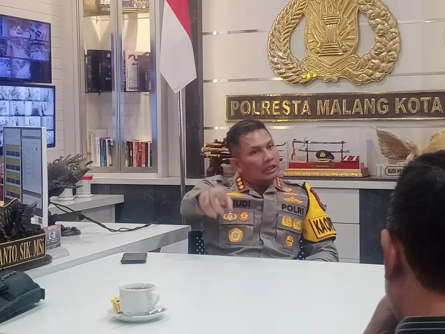 Terima Pengurus PWI Malang Raya, Buher Ingatkan Pentingnya Netralitas Anggota Polresta Malang Kota