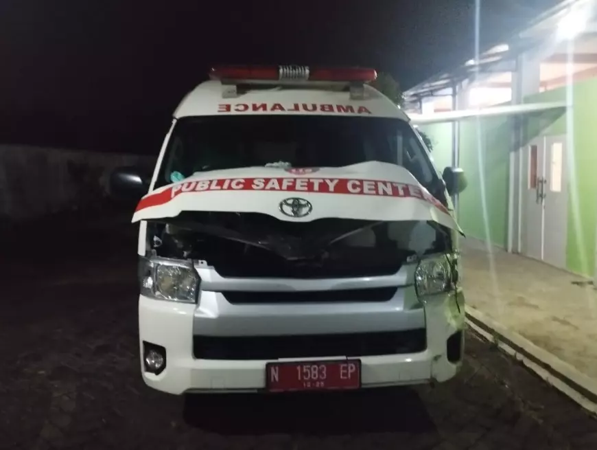 Lagi, Ambulance PSC 119 Alami Kecelakaan, Kini Milik Puskesmas Pakis