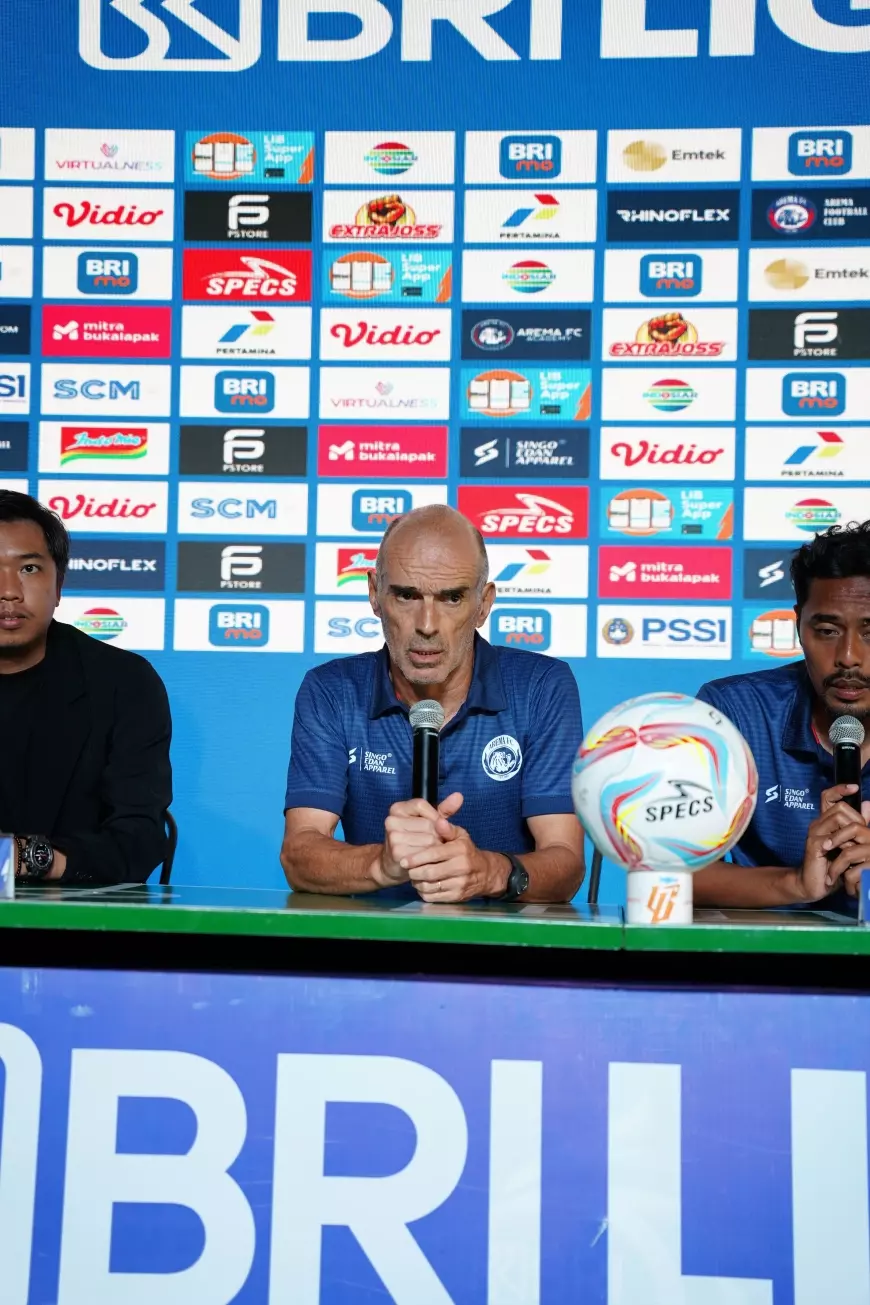 Lawan Persik Kediri, Pelatih Arema FC  Yakin Menang