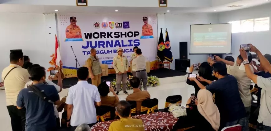 Tingkatkan Skill Jurnalis Bencana, BPBD Jember Perkuat Pentaheliks