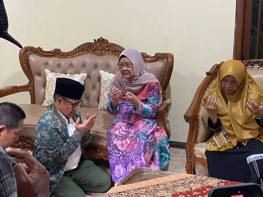 Awali Kampanye, Muhaimin Minta Doa Restu Ibunda Di Jombang