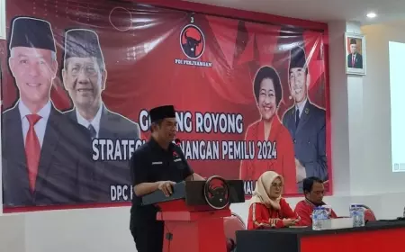 Rapatkan Barisan, DPC PDI Kabupaten Malang Evaluasi Kinerja Posko