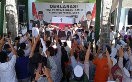Partai Koalisi Yakin Pasangan AMIN Raup Suara 50 Persen Lebih di Probolinggo