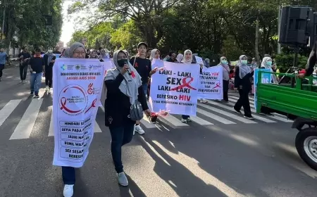 Hari AIDS Sedunia di Bondowoso, Jadi Ajang Kampanye Pencegahan HIV/AIDS