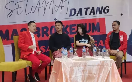 Kaesang Restui Bro Ronny Maju Pilwali Kota Kediri