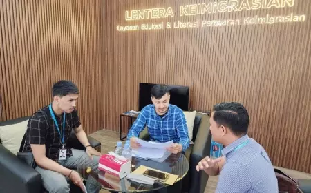 Imigrasi Surabaya Tingkatkan Pengawasan Orang Asing Lewat Lentera Keimigrasian