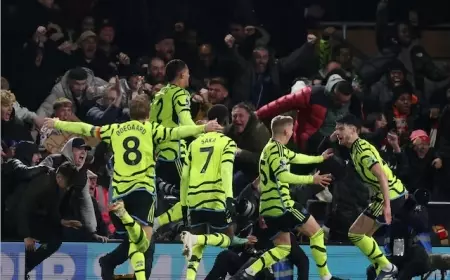 Arsenal Kokoh di Puncak Klasemen Liga Premier Lewat Kemenangan Dramatis