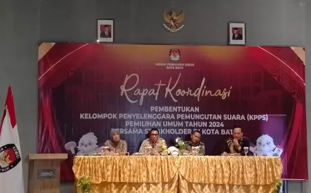 KPU Batu Butuh 4.227 KPPS