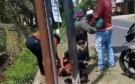 Pria Pembacok Ketua RT di Banyuwangi Berhasil Dibekuk