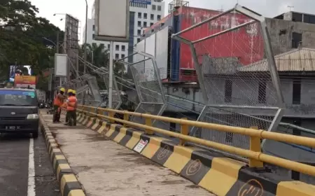 Cegah Bunuh Diri, Jembatan Suhat Dipasang Pagar Pengaman