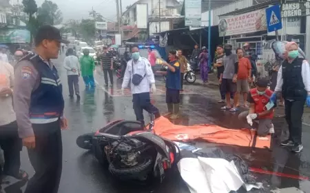 Kecelakaan di Bukit Berbunga Batu Tewaskan Seorang Remaja