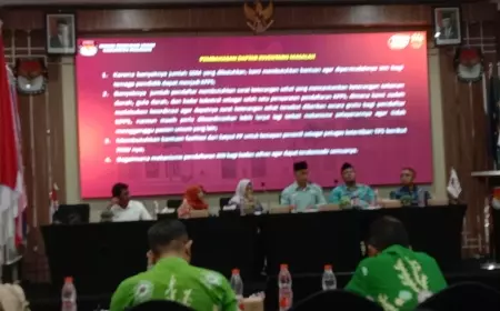 KPU Kabupaten Pasuruan Butuhkan 31.535 Petugas KPPS