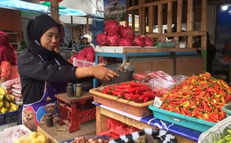 Jelang Nataru, Harga Cabai Kota Batu Meroket