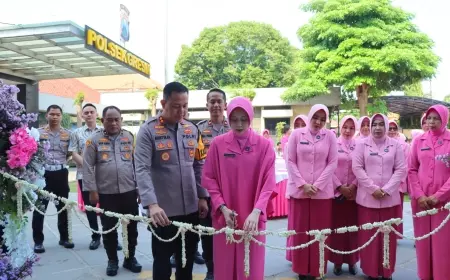 Renovasi Rampung, Kantor Baru Bhayangkari Cabang Gresik Resmi Beroperasi