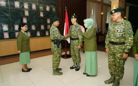 Sertijab Terjadi di Lingkungan TNI AD
