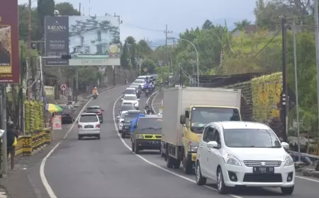 Jelang Nataru, Titik Kemacetan Kota Batu Dipetakan