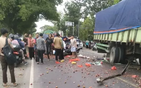 Kecelakaan Hebat Libatkan Empat Kendaraan di Probolinggo, 1 Korban Tewas