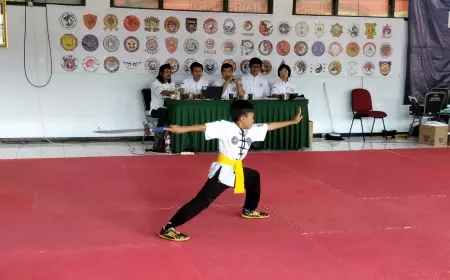 420 Peserta Ikuti Jambore dan Kejuaraan Nasional Kungfu Tradisional Indonesia