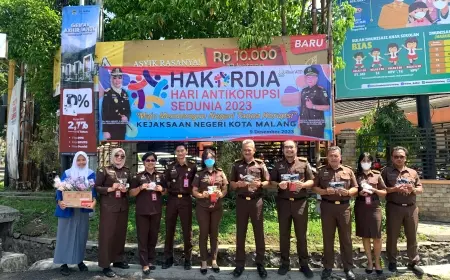 Kejaksaan Negeri Kota Malang Peringati Hari Anti Korupsi Sedunia