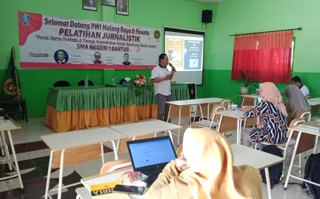 PWI Malang Raya Ajak Pendidik dan Tenaga Pendidikan Perangi Berita Hoaks