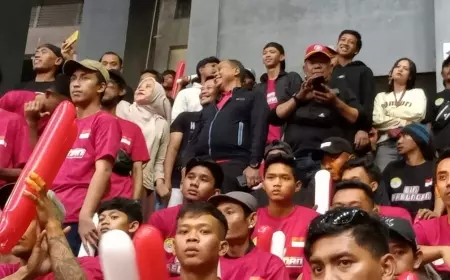 Pj Bupati Jombang Jadi Saksi Kemenangan Dramatis Tim Bola Voli BIN Pasundan