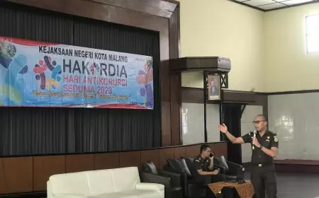 Hakordia 2023, Program Jaksa Masuk Sekolah Hadir di SMAN 1 Kota Malang