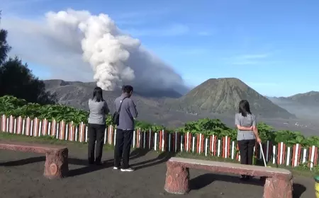 Tak Perlu Mendekat, Menikmati Bromo Bisa Dari Sini