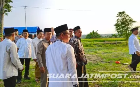 Tertutup Kabut dan Mendung, Hilal Tak Terlihat di Pondok Pesantren Al Hikmah Madiun