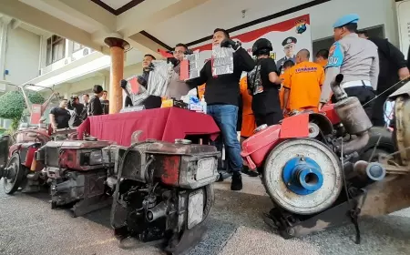 Petani Banyuwangi Resah, Sindikat Pencuri Traktor Beraksi di 70 TKP