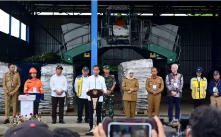 Presiden Joko Widodo Resmikan Tiga TPA Berteknologi Modern di TPA Supit Urang Malang