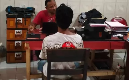 Pelajar Probolinggo Diamankan Polisi Usai Gagal Curi Motor