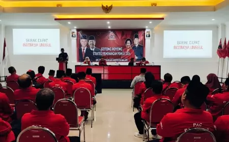 PDIP Kabupaten Malang Targetkan Menang Hattrick