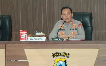 Kapolres Gresik Tegas Membantah Rumor Tersangka Kasus Pembunuhan Sadis Dianiaya di Sel Tahanan