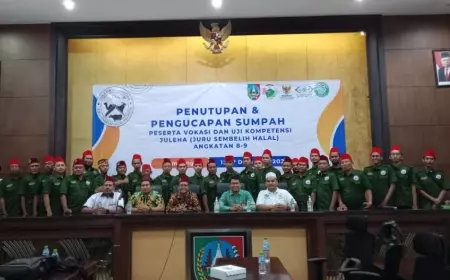 Penutupan Uji Kompetensi BNSP Juleha Di Jombang, 32 Peserta Dinyatakan Kompeten