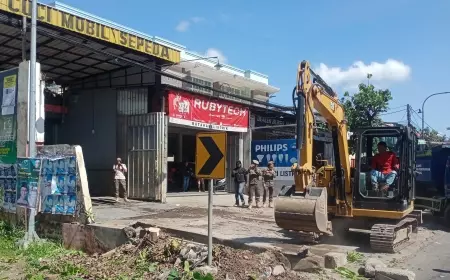 Pemkot Malang Eksekusi Lahan Eks Cucian Mobil Madyopuro