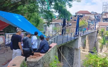 Jembatan Lembayung Sudah Berfungsi