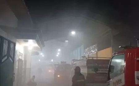 Gudang Pendingin Ikan di Banyuwangi Terbakar, Pemilik Rugi Ratusan Juta