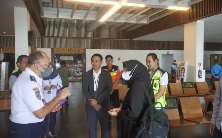 Jelang Nataru, Penumpang Pesawat di Bandara Banyuwangi Naik Signifikan