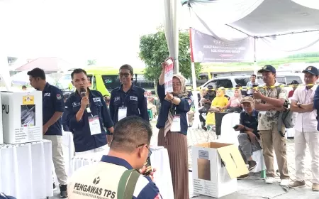Jelang Pemilu 2024, KPU Kabupaten Mojokerto Gelar Simulasi Pemungutan Suara