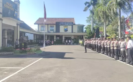 Ratusan Personil Dikerahkan Dalam Operasi Lilin Semeru 2023