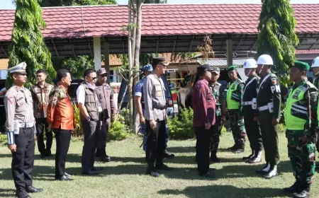 Amankan Nataru, Polres Jombang Siagakan Ratusan Personel