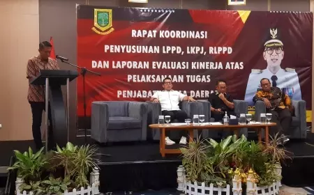 Pj Wali Kota Mojokerto Tekankan OPD Koordinasi Susun LPPD