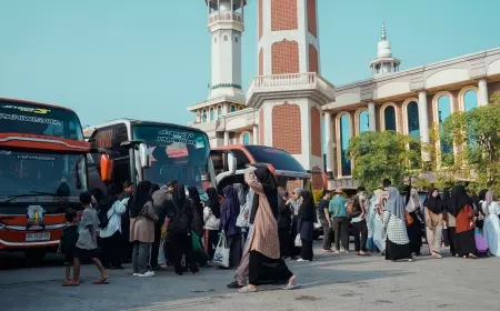 Santri Ponpes Gadingmangu Jombang Mulai Mudik Liburan Nataru