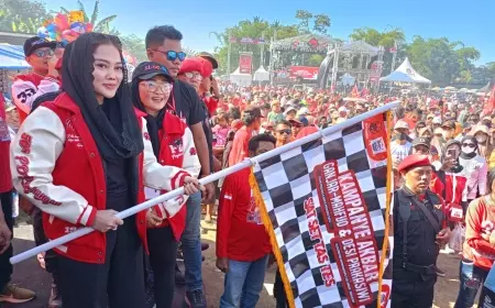 Puluhan Ribu Kader Banteng Banyuwangi Tekad Menangkan Ganjar-Mahfud