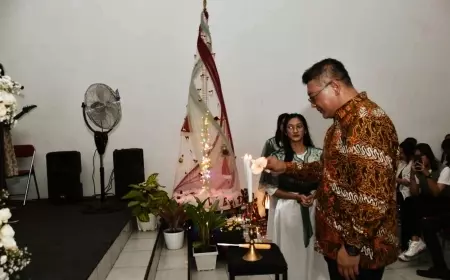 Wabup Malang Hadiri Perayaan Natal di GSJA Kabupaten Malang