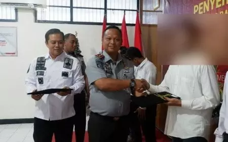 6 Napi Lapas Mojokerto Dapat Remisi Natal 2023